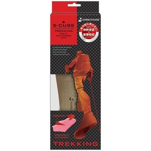 ソルボ エスキューブ スケルトン トレッキング ブロンズ×スケルトンレッド　S(23.5〜24.5cm)・61109
