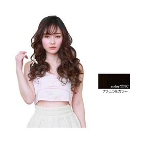 プリシラ めちゃ楽エクステ 乙女巻き TX-28 耐熱　TNC・ナチュラルカラー