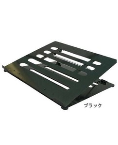 amex(アメックス)　ノートPCスタンド2　固定タイプ　ブラック・AME-NPC02b