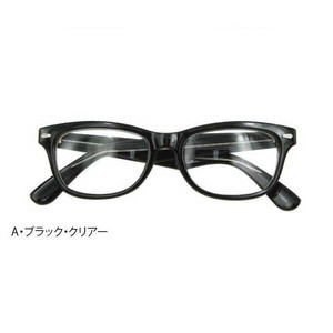 ダテメガネ プラ 11145　A・ブラック・クリアー