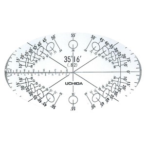 立体分度器　35度16′　1-822-0203