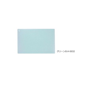 スケルトンカッティングマット SS　グリーン014-0032