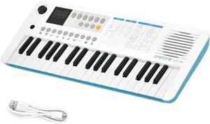 ONETONE ミニ37鍵電子キーボード OTK-37M/WHBL
