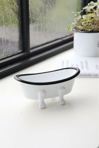エナメル・ミニタブ　花台/ガーデニング/鉢/プランター/インテリア雑貨　※欠品/次回入荷未定