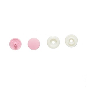 KIYOHARA サンコッコー プラスナップ 大容量 100組入 直径9mm ベビーピンク SUN15-102
