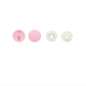 KIYOHARA サンコッコー プラスナップ 大容量 60組入 直径13mm ベビーピンク SUN15-108