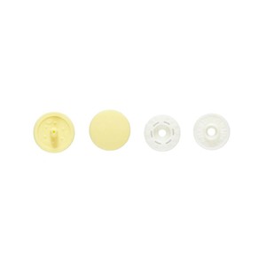 KIYOHARA サンコッコー プラスナップ 大容量 60組入 直径13mm ベビーイエロー SUN15-109