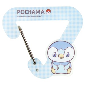 【4月入荷予定】【ティーズ】ポケピースダイカットアクリルカラビナホルダー　ポッチャマ