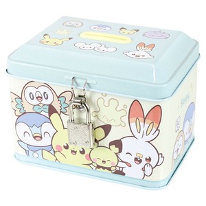 【ティーズ】ポケピースカギ付き缶バンク　アップ