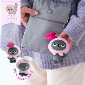 9/上再入荷予約 猫 ねこ ギフト かわいい アングリーマチコ／キーホルダー