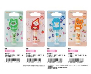 「ポケットモンスター」ポケモン マスコット付きリップクリーム