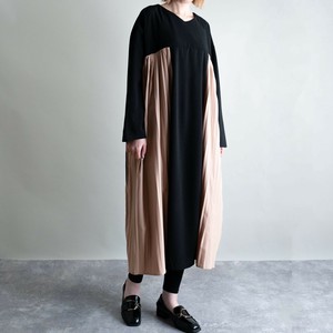 Casual Dress Bicolor Long Dress