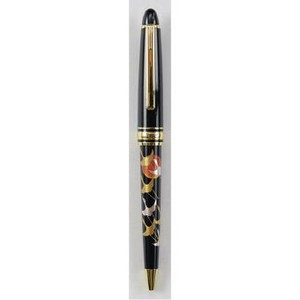 <ステーショナリー>高級蒔絵ボールペン 鶴（木箱入）　(1411)