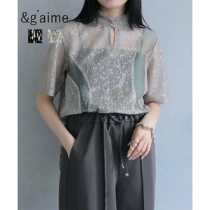 &g'aime Pre-order Button Shirt/Blouse Switching [S/S NEW]