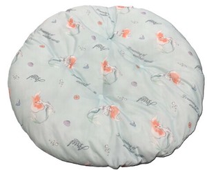 【ディズニー】【リトルマーメイド】【アリエル】ひんやり　冷感ラウンドクッション　84φcm