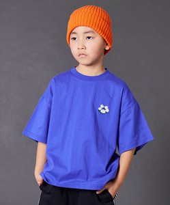 【PAIRMANON STREET】ワンポイント 花 モチーフ 刺繍 半袖 Tシャツ