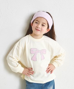 【綿100%】デザインが変わる モチーフスパンコール 長袖Tシャツ