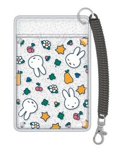 Miffy Pass Holder Clover Clear