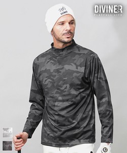 T-shirt Long T-shirt Mock Neck