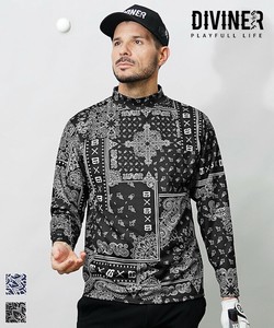 T-shirt Long T-shirt Mock Neck