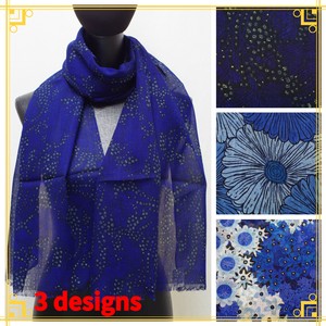 Stole Flower Cotton Botanica [S/S NEW]