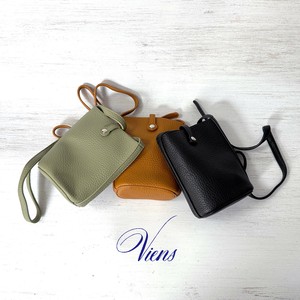 【新作】ポシェット　サコッシュ　ショルダーバッグ　　スマホケース　3色展開