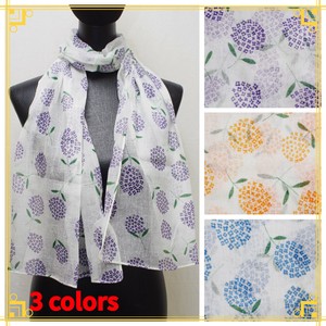 Stole Design Flower Floral Pattern Cotton [S/S NEW]