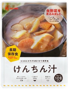 【アイリスオーヤマ　防災食　備蓄】　ケース 災対食 けんちん汁   250g