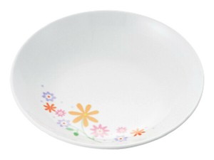メラミン和食器“花束(ブーケ)”　丸皿 12cm BU-23