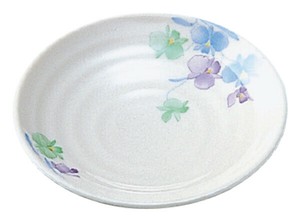 メラミン和食器“すみれ”　小皿 VO-14