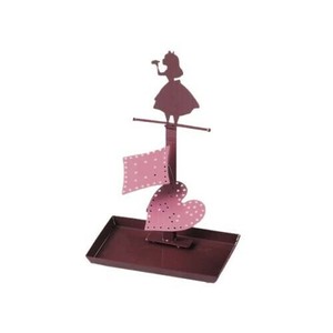セトクラフト DISNEY SILHOUETTE OTONA STYLE ピアススタンド(アリス)　レッド・SD-6194-RD-240