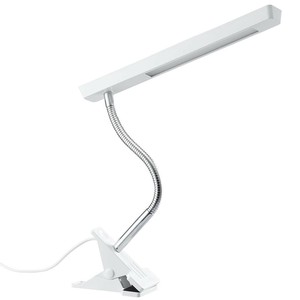 YAZAWA(ヤザワコーポレーション) LEDフレキシブルクリップライト ホワイト CFLE05D15WH
