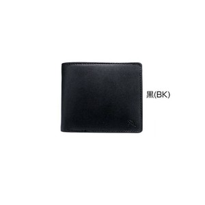 Arnold Palmer アーノルドパーマー 羊革 二つ折り財布 純札入 薄型 メンズ ギフト 4AP3312　黒(BK)