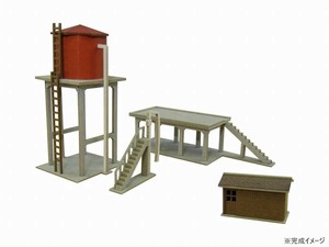 みにちゅあーと・プチ S=1/220 給炭台と給水塔 MP01-46