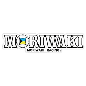 東洋マーク製作所　バイク・カーステッカー　MORIWAKI　MOS-3