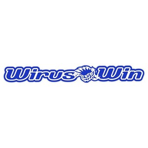 東洋マーク製作所　バイク・カーステッカー　Wirus Win ロゴ　R-917