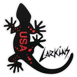 東洋マーク製作所　バイク・カーステッカー　LARKINS USA　R-970