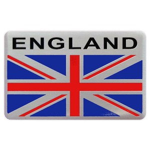 東洋マーク製作所　バイク・カーアルミエンブレム　ENGLAND　AE-4