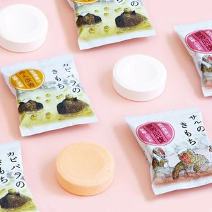 【日本製】キモチ 薬用炭酸入浴剤 サル・カピバラ タブレットタイプ【和漢植物エキス配合】