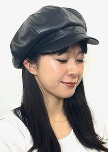 【25年春夏】【定番】サスティナブルなシンセティックレザーを使用したキャスケットです。