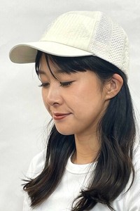 【25年春夏】【新作】シースルーレース、デニム、キルティング生地を使用したパッチワーク風キャップ