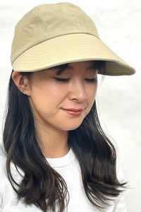 【25年春夏】【新作】インセクトシールド加工された日よけ効果抜群のワイドバイザーキャップです！