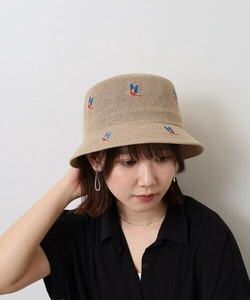 【25年春夏】【新作】刺繍入りのサーモバケットハットです！