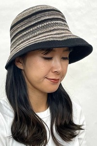 【25年春夏】【新作】グラデーションのボーダー柄の新型サーモハットです！