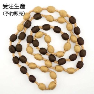 【受注生産】シルクネックレス（シナモン）