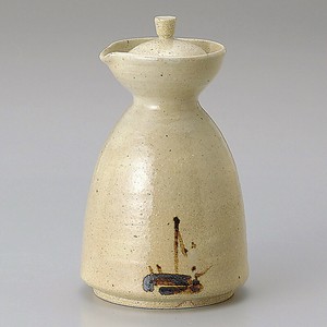 灰釉杵形ダシ入(信楽焼)　日本製　陶器
