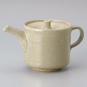 灰釉手付ダシ入(信楽焼)　日本製　陶器