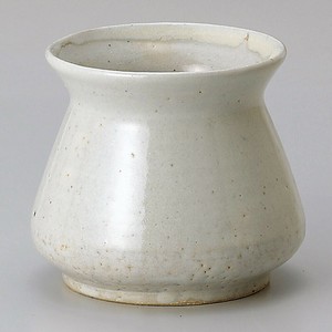 灰釉ガラ入(信楽焼)　日本製　陶器