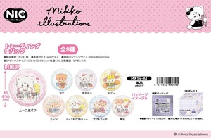 「NIC」mikko illustrations（ミッコ）  TD缶バッジ