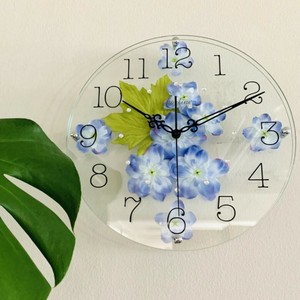 Wall Clock Glasswork Made in Japan Made in Japan